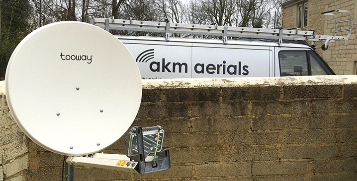 satellite broadband Chiseldon 