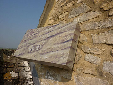 camouflaged satellite dish Chiseldon 