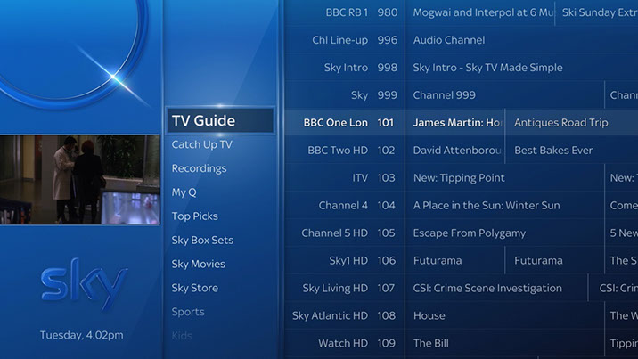 Sky Q Installation Chiseldon
