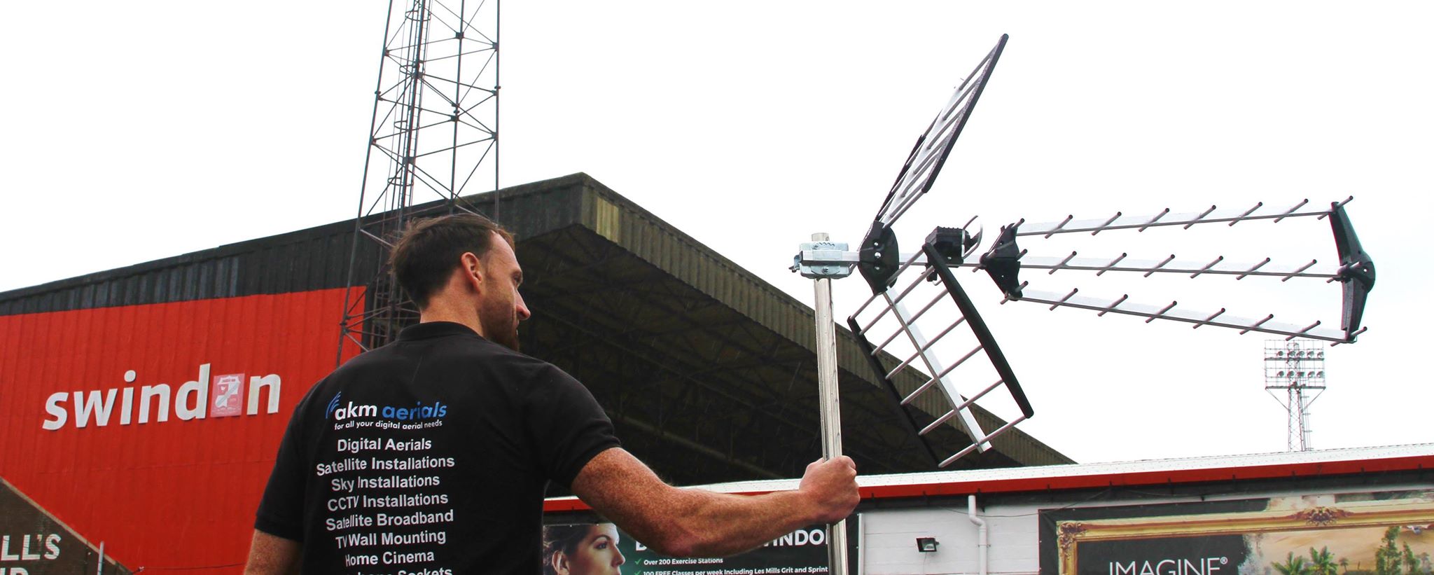 aerial installation Wanborough